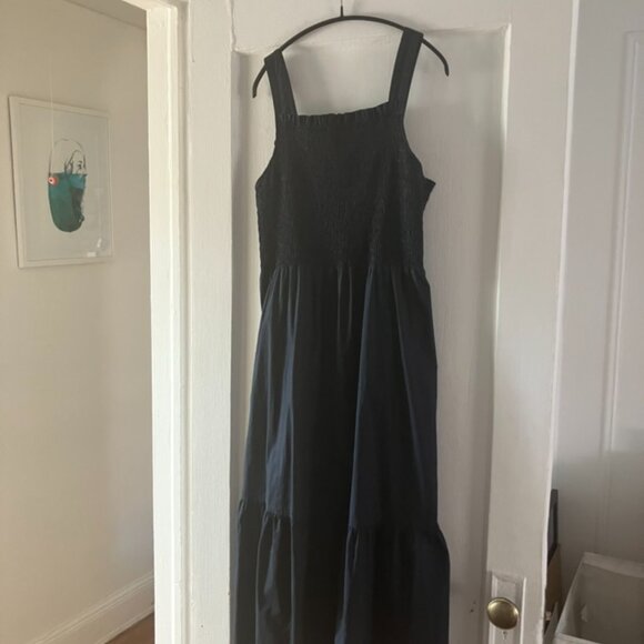 Everlane The Smock Dress Blue Base - Size M - Picture 3 of 9